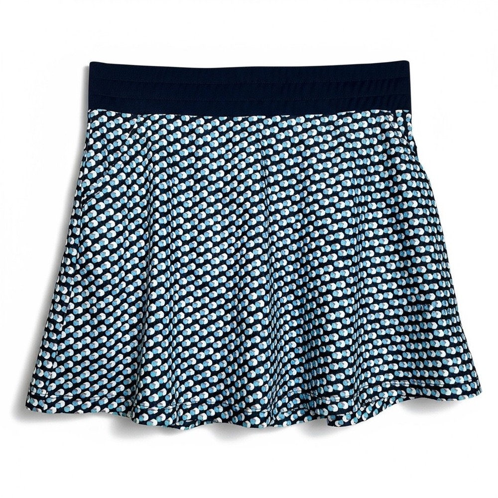 Callaway Skort Size S Geometric Print Golf Tennis Skirt Blue Pickleball Skort